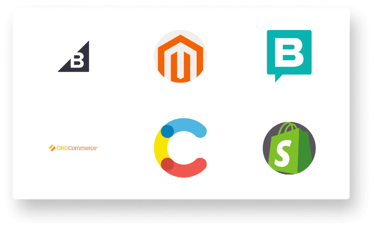 CMS with logos