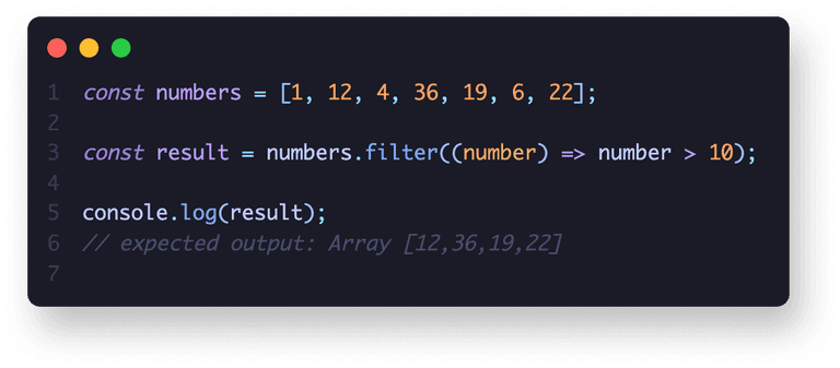 constnumbers coding filter